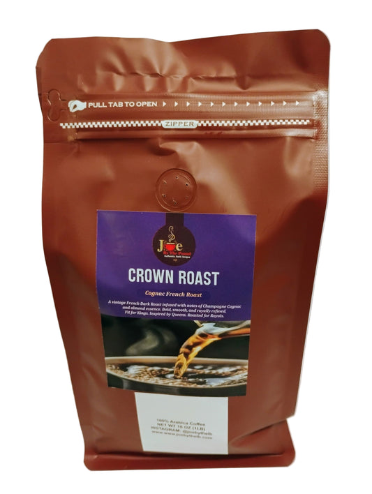 Crown Roast – A dark classic with a royal twist.